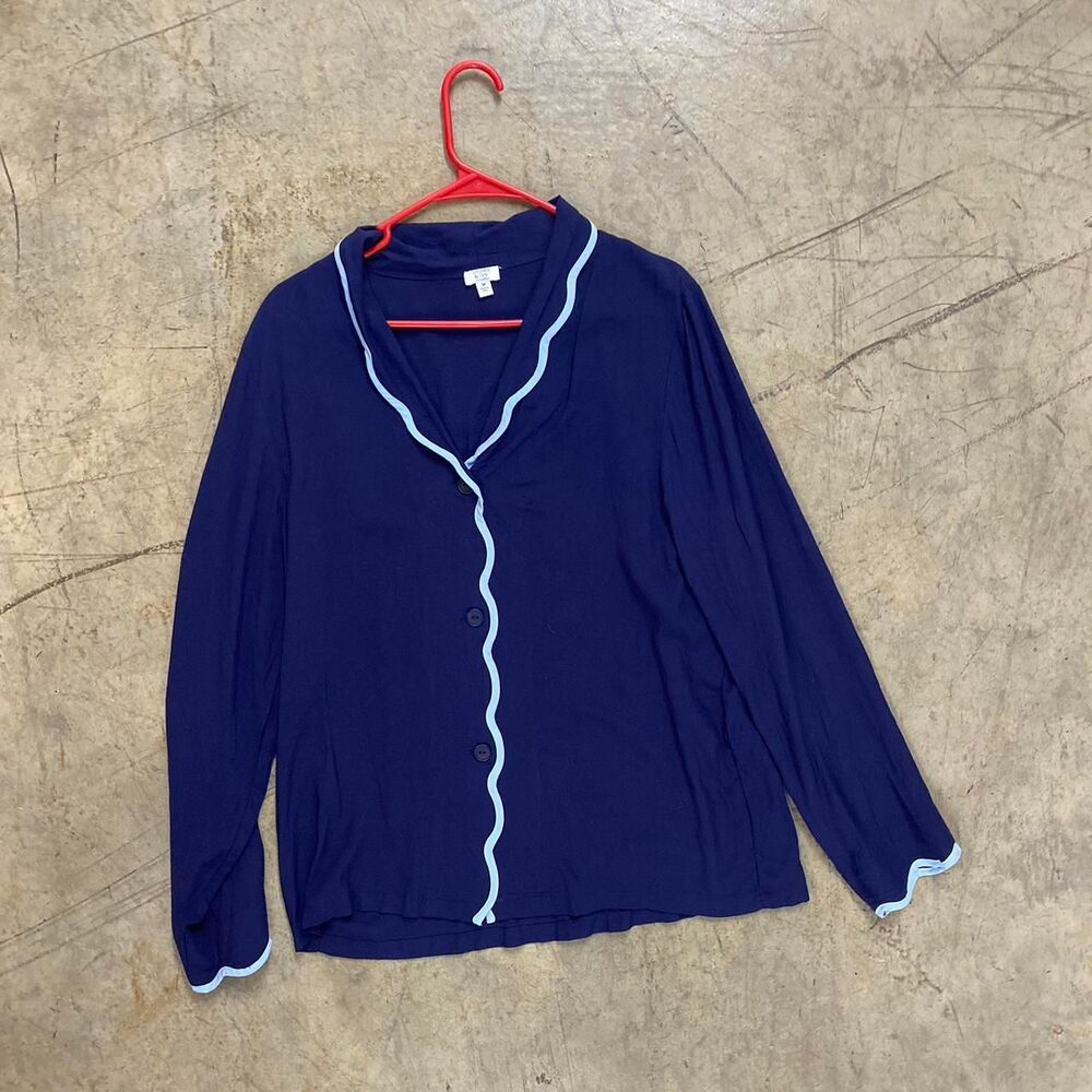 Crown & Ivy Women's Navy and Blue Pajamas